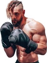 Боксерські рукавиці RDX BOXING GLOVES F15 чорний 10 унцій (BGR-F15MB) - Зображення 3