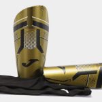 Щитки Joma J-PRO золотисті, чорні Чол L (зріст 155-175 см)