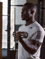 Регульована гантель Adidas Adjustable Chrome Dumbbell сріблястий 1-5 кг - Зображення 6