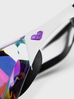 Окуляри для плавання Arena COBRA EDGE SWIPE MIRROR фіолетовий, чорний, білий Уні OSFM - Зображення 4