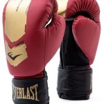Боксерські рукавиці Everlast PROSPECT 2 BOXING GLOVE червоні, золоті Уні 6 унцій