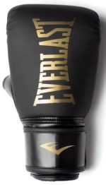 Боксерські рукавиці Everlast CARDIO ELITE BAG GLOVES чорного та золотого кольору, розмір L/XL
