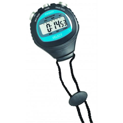 86659175272185_88301cfa0a Секундомір Select Stop Watch чорний з синім Уні OSFM - Зображення 1