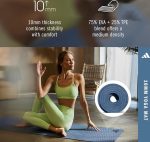 Килимок для йоги Adidas Yoga Mat блакитний 183 х 61 х 1 см - Зображення 4