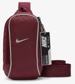 Сумка через плече Nike NK NSW ESSNTL CRSSBDY-MTL PULL 1L бордова Уні 20.5×12.5×5 см
