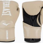 Боксерські рукавиці EVERLAST ELITE 2 BOXING GLOVES, бежеві, Уні 16 унцій