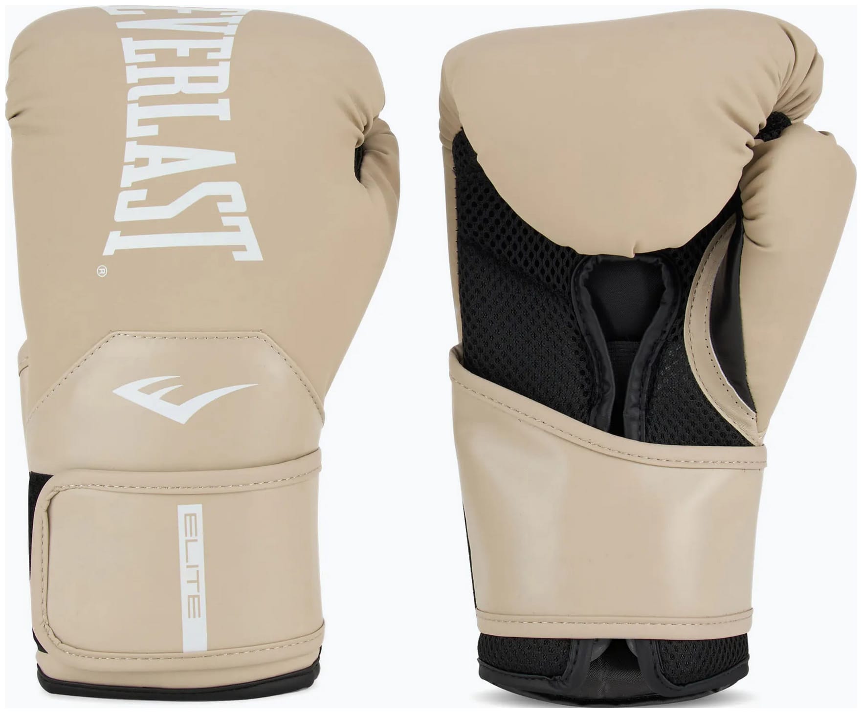 88985000683018_4c41d1df77 Боксерські рукавиці EVERLAST ELITE 2 BOXING GLOVES, бежеві, Уні 16 унцій - Зображення 1