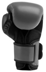Боксерські рукавиці Everlast POWERLOCK 2R TRAINING GLOVE сірі, чорні Уні 16 унцій (P00002307) - Зображення 3