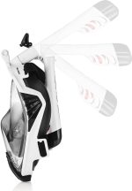 Повнолицьова маска Aqua Speed DRIFT 7087 чорний, білий Уні S/M - Зображення 2