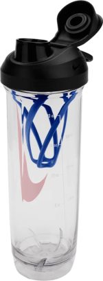 Пляшка Nike TR RECHARGE SHAKER BOTTLE 2.0 24 OZ синій, червоний, чорний 709 мл (N.101.0724.945.24) - Зображення 3