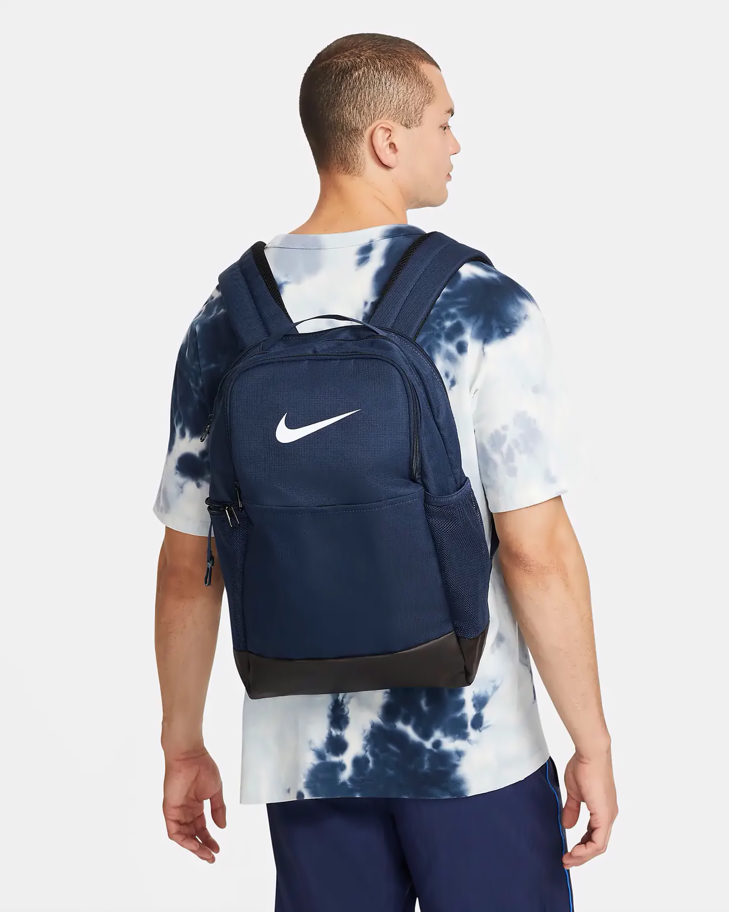 91314636978731_99a8edb890 Рюкзак Nike NK BRSLA M BKPK-9.5 24L синій Універсальний 46х30х18 см - Зображення 1
