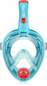Повнолицьова маска Aqua Speed SPECTRA 2.0 KID 7080 бірюзовий Діт S - Зображення 2