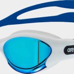 Окуляри для плавання Arena THE ONE PLUS MIRROR синій, білий One Size (008541-300)