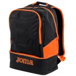 Рюкзак Joma ESTADIO III чорний з оранжевими акцентами 46х32х20см