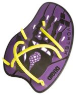 Лопатки для плавання Arena VORTEX EVOLUTION HAND PADDLE фіолетовий, жовтий Уні L - Зображення 3