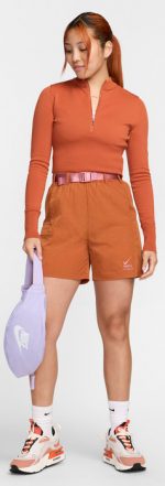 Сумка на пояс Nike NK HERITAGE WAISTPACK – FA21 3L фіолетова, універсальна 41х10х15 см - Зображення 8
