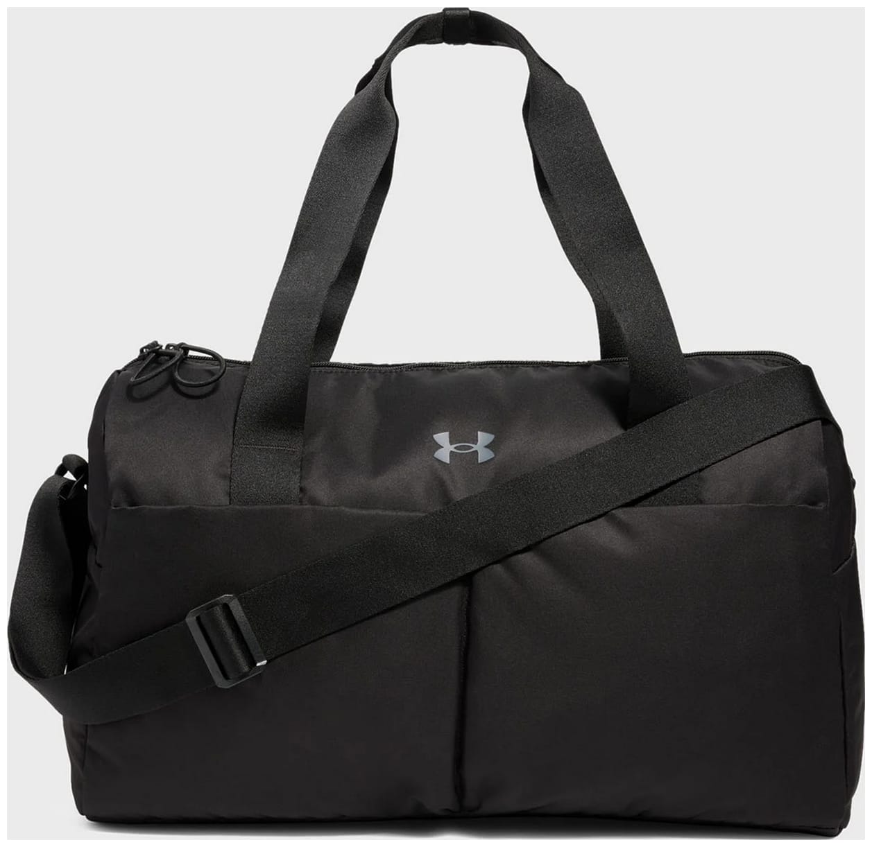 92484965637549_448481fb23 Спортивна сумка Under Armour Studio Lite Duffle 26L чорна для жінок 43 х 29 х 22 см - Зображення 1