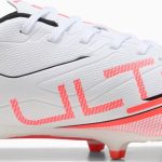 Бутси Puma ULTRA 5 PLAY FG/AG білий, помаранчевий Уні 43
