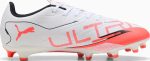 Бутси Puma ULTRA 5 PLAY FG/AG білий, помаранчевий Уні 43