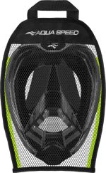 Повнолицьова маска Aqua Speed VEIFA ZX 9857 чорний, жовтий S/M (554-38) - Зображення 6