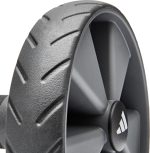 Ролики для пресу Adidas Core Rollers чорний One Size - Зображення 5