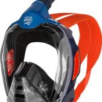 Повнолицьова маска Aqua Speed VEIFA ZX 9856 синій, червоний S/M (554-10)