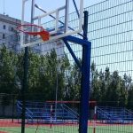 Баскетбольна стійка на одній опорі SS00433