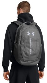 Рюкзак Under Armour Hustle 6.0 Backpack 29L сірий, універсальний 51х32х17 см - Зображення 9