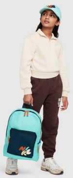 Рюкзак Nike Y NK CLASSIC BKPK – BUBBLE 16L бірюзовий, темно-синій, детський 38x28x13 см - Зображення 5