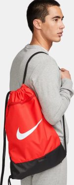 Рюкзак-мішок Nike NK BRSLA DRAWSTRNG – 9.5 18L червоний 33 х 51 х 5 см (DM3978-657) - Зображення 3