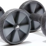Ролики для пресу Adidas Core Rollers чорний One Size