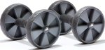 Ролики для пресу Adidas Core Rollers чорний One Size
