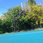 Баскетбольна стійка на чотирьох опорах SS00618