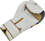 Боксерські рукавиці RDX BOXING GLOVES BGR-F7 білий, золотий 16 унцій (BGR-F7GL) - Зображення 4