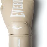 Боксерські рукавиці Everlast ELITE 2 BOXING GLOVES, бежевий, чорний, 10 унцій