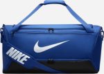 Спортивна сумка Nike NK BRSLA M DUFF – 9.5 60L синя, чорна Уні 64 х 30 х 30 см (DH7710-481)