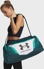 Сумка Under Armour Undeniable 5.0 Duffle SM 40L зелений, білий 55 х 25,5 х 27 см - Зображення 2