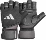 Тренувальні рукавички Adidas Wrist Wrap Training Gloves чорні Уні M - Зображення 2