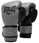 Боксерські рукавиці Everlast POWERLOCK 2R TRAINING GLOVE сірі, чорні, 14 унцій (P00002306) - Зображення 2