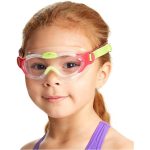 Окуляри-маска для плавання Speedo SEA SQUAD MASK JU PINK/GREEN, рожевий/зелений, Діт OSFM - Зображення 2