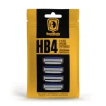Змінні касети для гоління HB4 Refill Blades (Касети на 4 леза) - Зображення 2