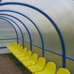 Кабінка для запасних гравців на 12 осіб