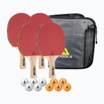 Набір для настільного тенісу JOOLA Family Set (4 ракетки + 10 м'ячів + 1 чохол) - Зображення 6