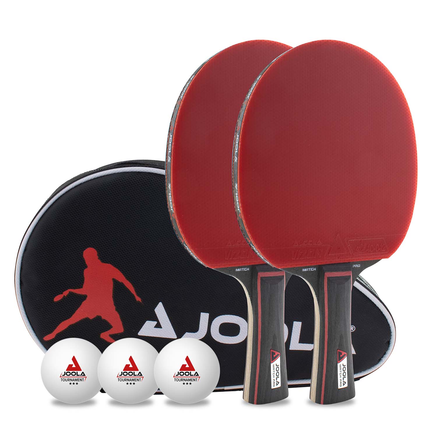 raketka-dlia-nastilnoho-tenisu-joola-tt-set-duo-pro-2-raketky-3-miachi-jset3-32493511698810_461790b905 Набір для настільного тенісу Joola PRO TT-SET DUO (2 ракетки, 3 м'ячі) - Зображення 1