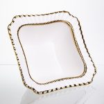 Порцелянова салатниця Ophelia 20*20 см Yiwu AP-16 - Зображення 3