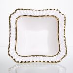 Порцелянова салатниця Ophelia 20*20 см Yiwu AP-16 - Зображення 4