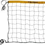 Волейбольна сітка Romi Sport "Basic" 2,7 мм (PE) Sia000095 чорна/жовта, 8,5 м