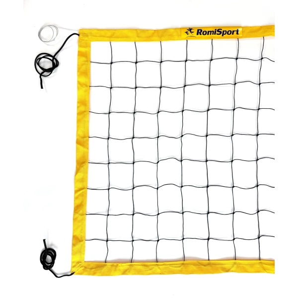 sitka-voleibolna-romi-sport-trenuvalna-27-mm.pe-sia000026-black-yellow-41856202984831_b843a2f00c Волейбольна сітка Romi Sport "Тренувальна" (діаметр 2.7 мм, 8.5 м) чорна/жовта - Зображення 1