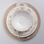 Порцеляновий столовий сервіз Camila на 6 персон, 24 предмети (Yiwu HP-7-712) - Зображення 8