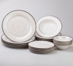 Порцеляновий столовий сервіз на 6 персон Lace, 24 предмети Yiwu HP-7-709N